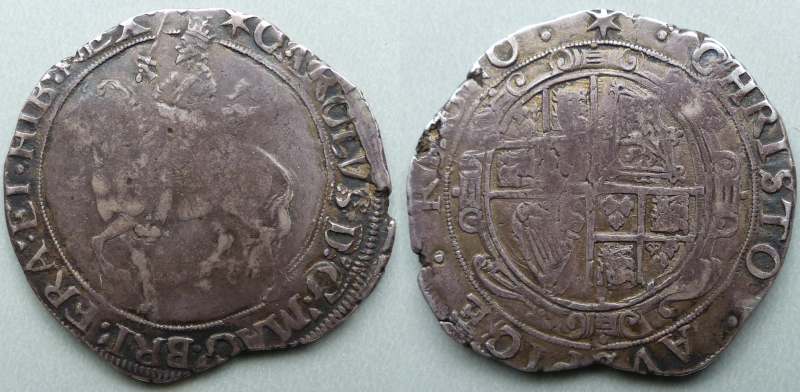 Charles I Tower mint halfcrown Charles I Tower mint halfcrown